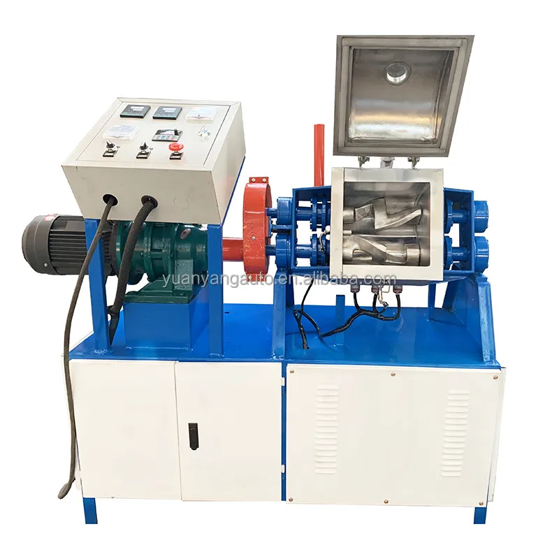 Lab using Silicone Rubber Vacuum Kneader 5L Small size Double Z Blade Mixer Electric heating Bubble gum Kneading Machine