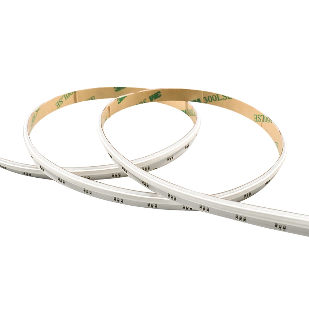 Линейное освещение с боковым обзором бесконтактная Светодиодная лента RGB COB 630 светодиодов 24 В 12