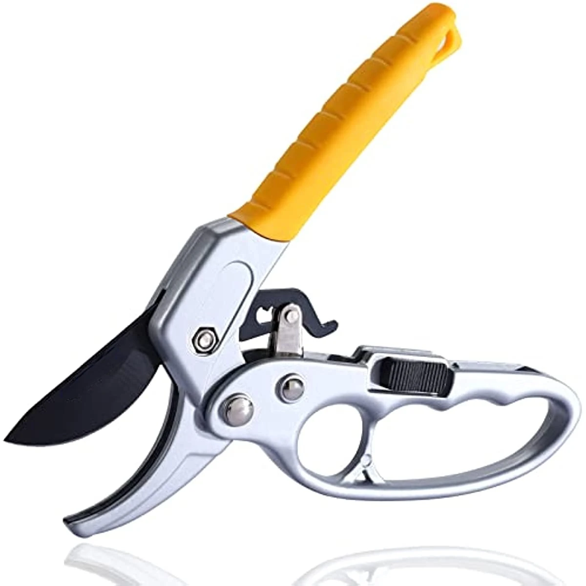 Garden Clippers German Pruners For Trimming Roses, Trees & Live Plants - Sharp Garden Scissors For Arthritis Weak Hands