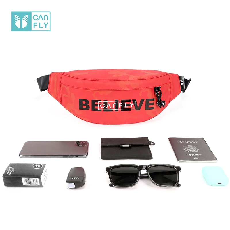 Поясная Сумка-бананка YIPINU с регулируемым ремешком для активного отдыха, тренировок, путешествий, повседневные, для бега, пешего туризма, велоспорта