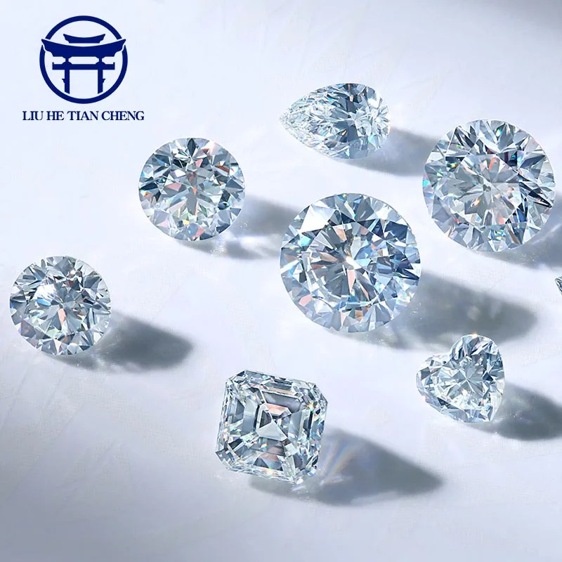 Factory wholesale IGI certificate 1.12ct F VS1 3EX   laboratory cultured diamond HPHT CVD bare stone