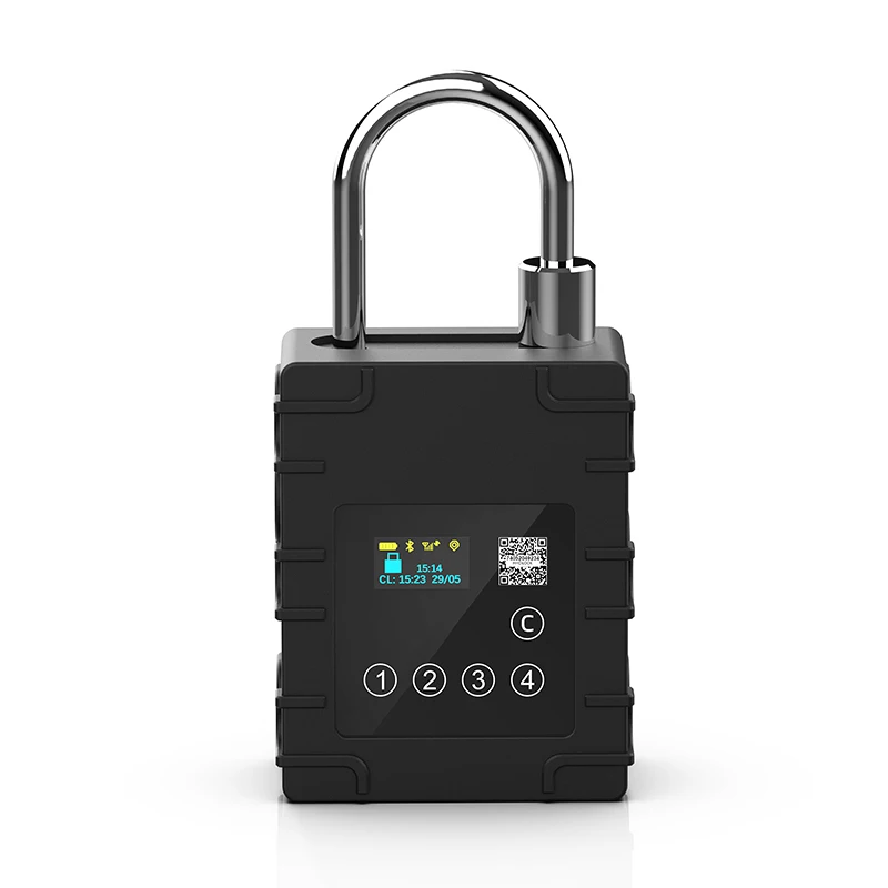 electronic container lock gps asset tracker  nfc smart iot padlock shenzhen