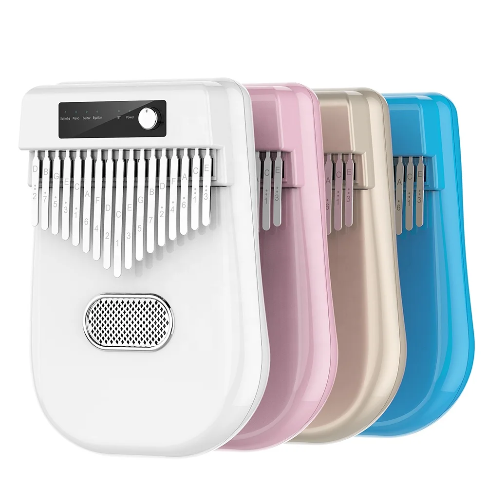 Electr Kalimba buy 17keys Thumb Piano,4 kinds of Timbre,Musical Instrument Gifts for kids Adults Beginners and Music Lovers