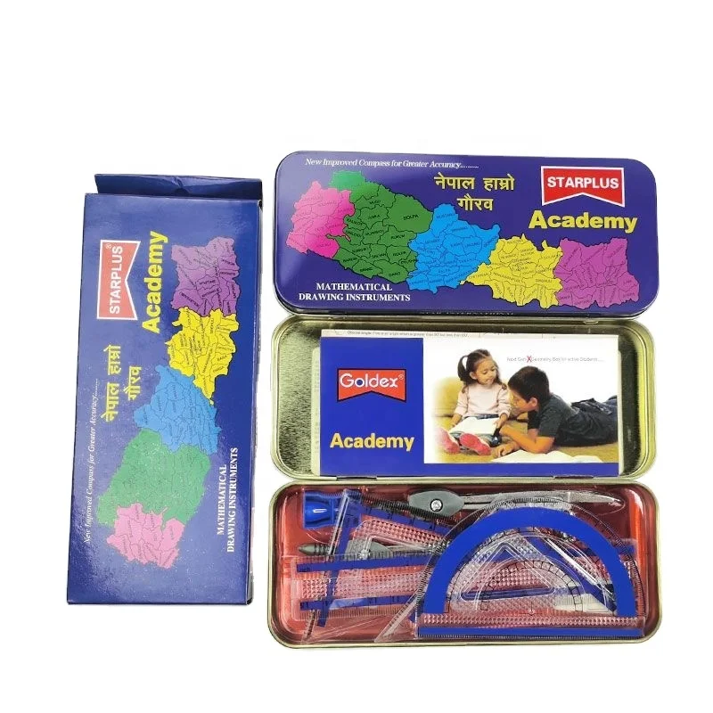 Школьные канцелярские принадлежности школьные математический набор с компасом список школьных канцелярских принадлежностей Геометрическая
