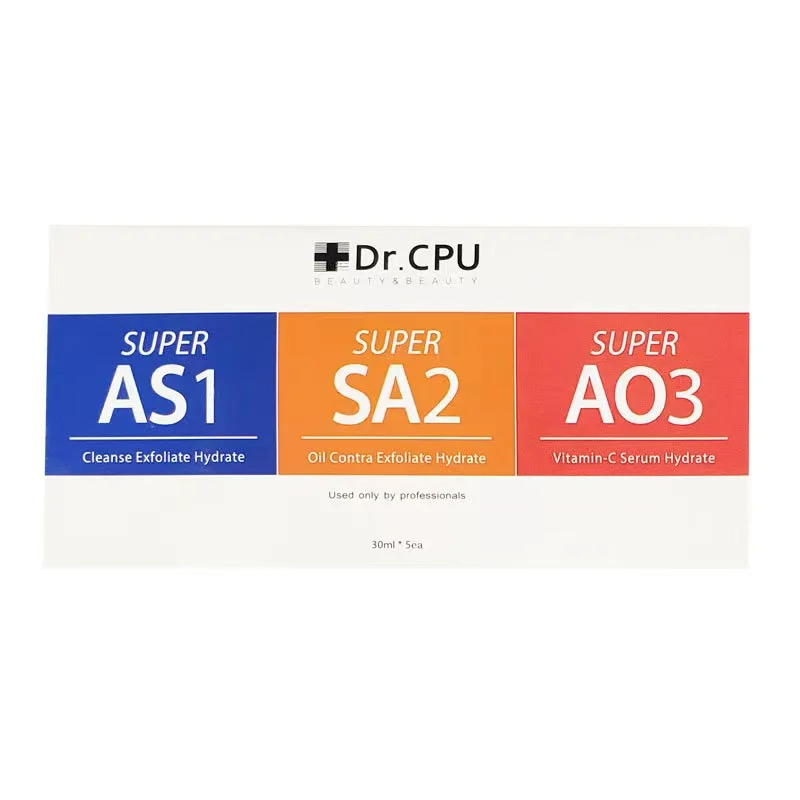 Концентрат Dr. CPU aqua peel AS1 SA2 AO3 специальный раствор для лица