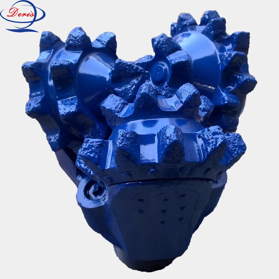 
IADC 117 steel tooth tricone rock bit for water well drilling rig 