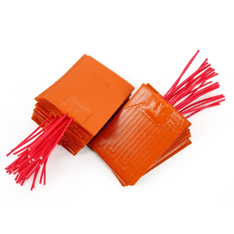 Fashion Flexible Preheater Silicone Rubber 220V AC Electric Heater Mat Silicone Rubber Plate Heater Element Pad