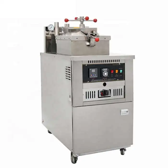 MacDonald KFC Fast Food Restaurant 25L Computer Panel Commercial Gas Chicken Pressure Fryer