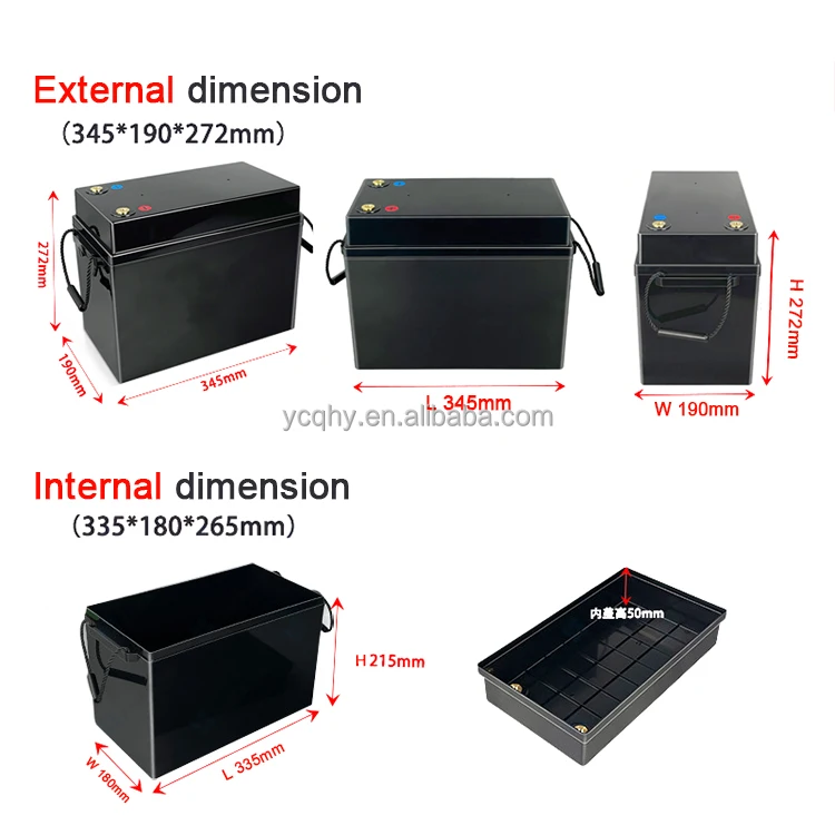 Mould plastic injection box battery diy 180ah battery box abs 280ah 3.2v battery storage box