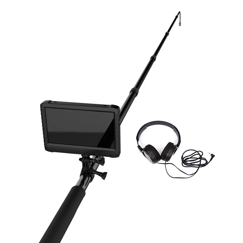 OEM Customized High Quality Good Price 5MP HD Audio Video Telescoping Pole Life Searching Camera Inspection System 5m 1920X1080