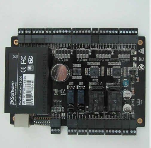 C3-200 High Quality WG26 Access Control 32digit Security Elevator Control Board Free SDK 4 Doors Access Controller Board