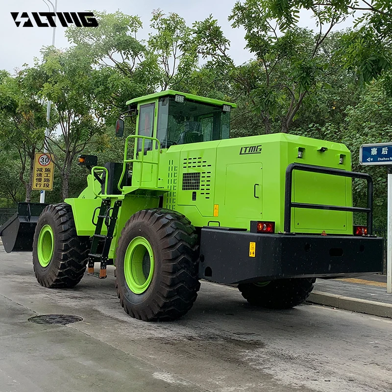 LTMG front end loader 3 ton 5ton electric articulating wheel loader for heavy duty