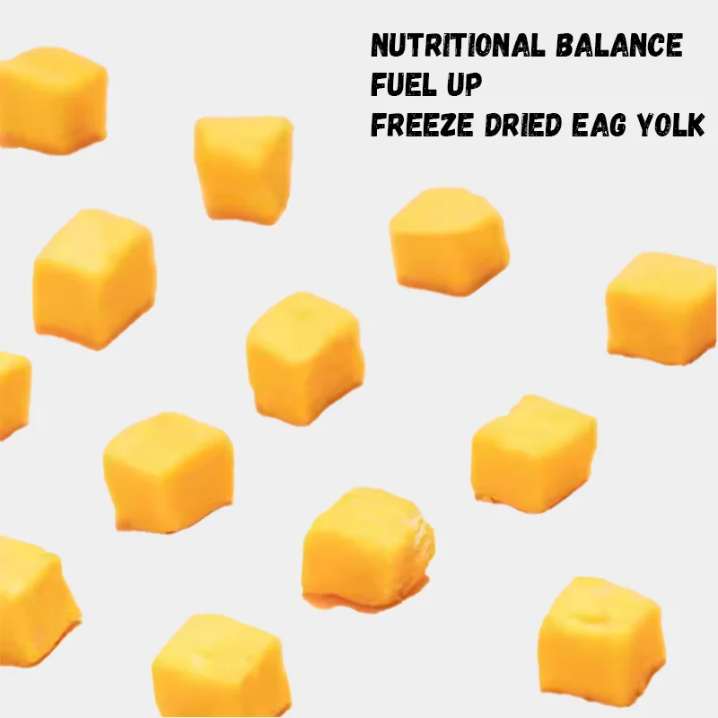 Новейшие продукты 2024 натуральные лакомства для домашних животных закуски с высоким содержанием белка яичные желтки мелкие волосы сублимированный корм кошек и собак 1 кг коробка закусок