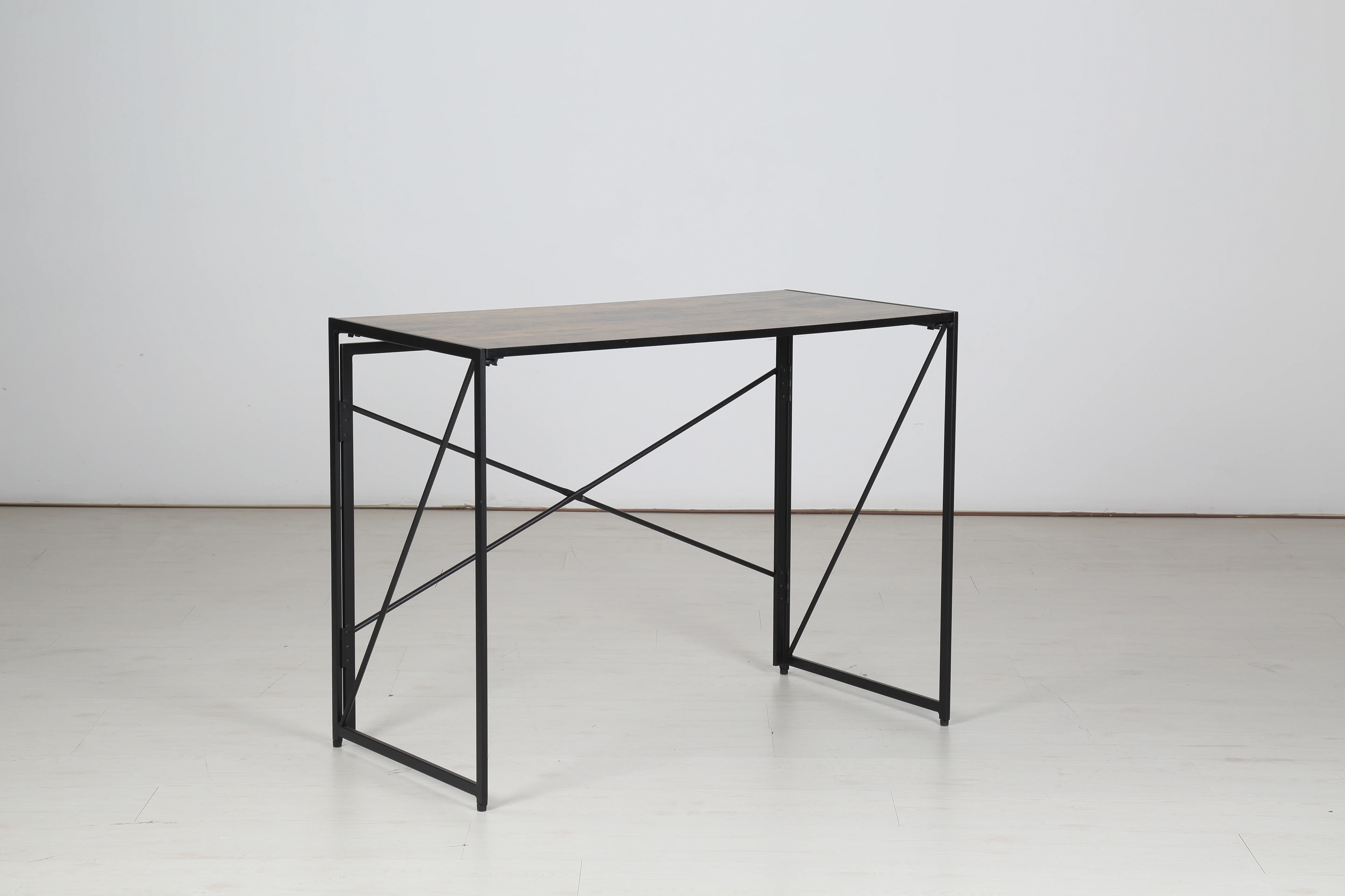 Stylish modern design wood MDF desktop metal legs laptop pc computer desk table  for home office study working