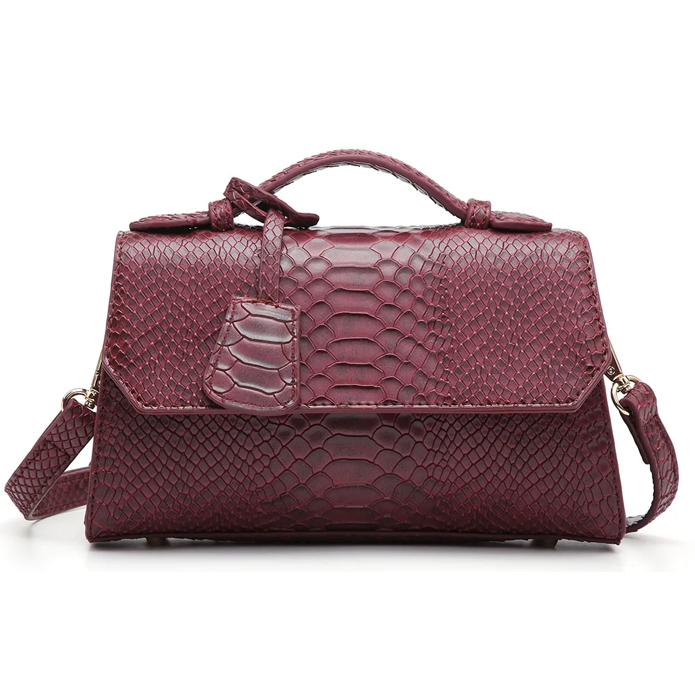 INS Popular Blue  Ladies Skin Clutch Leather Bags Women Hand Bag