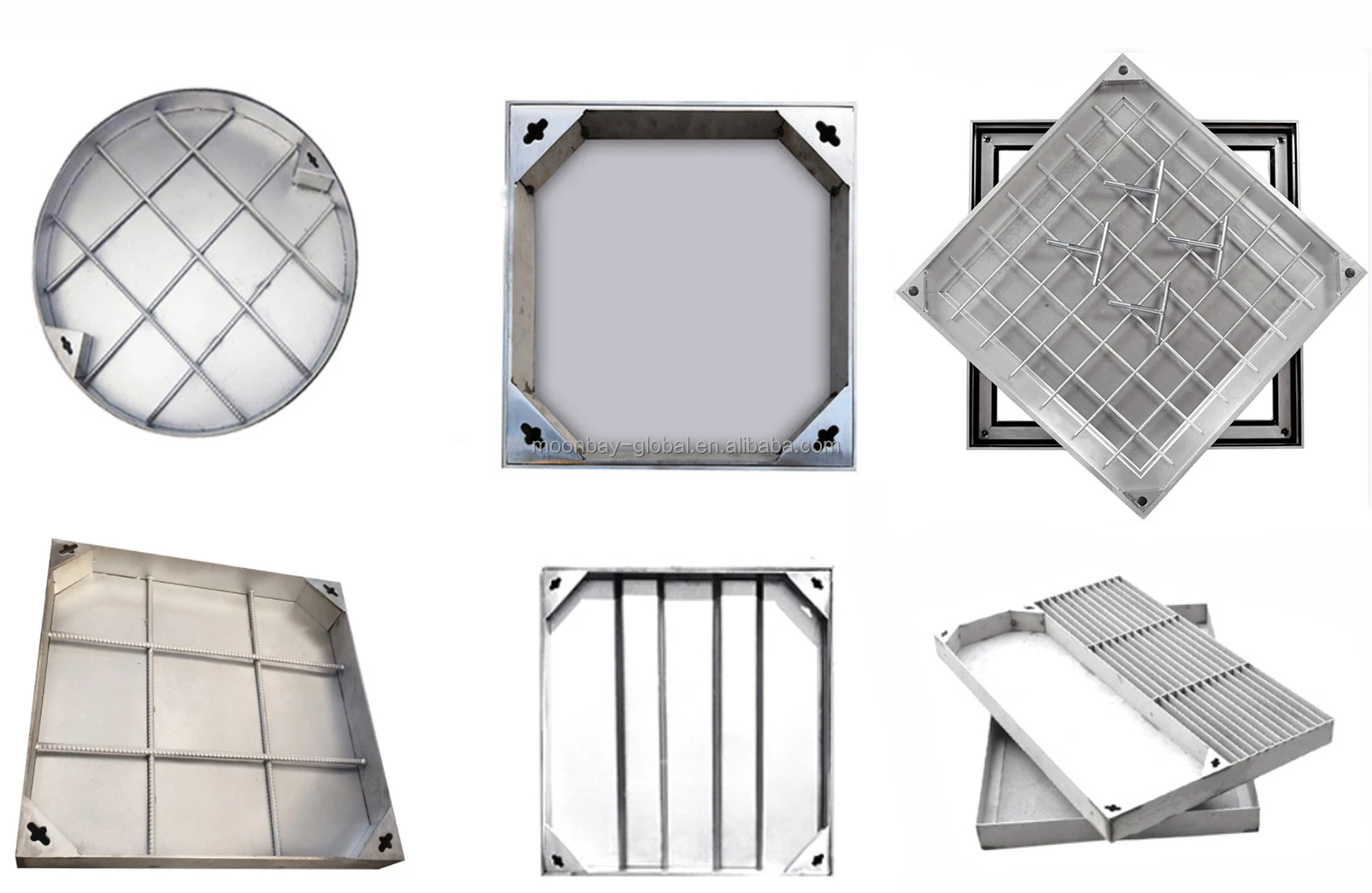 Tile Insert Shower Drain Cover  Recessed Manhole Covers