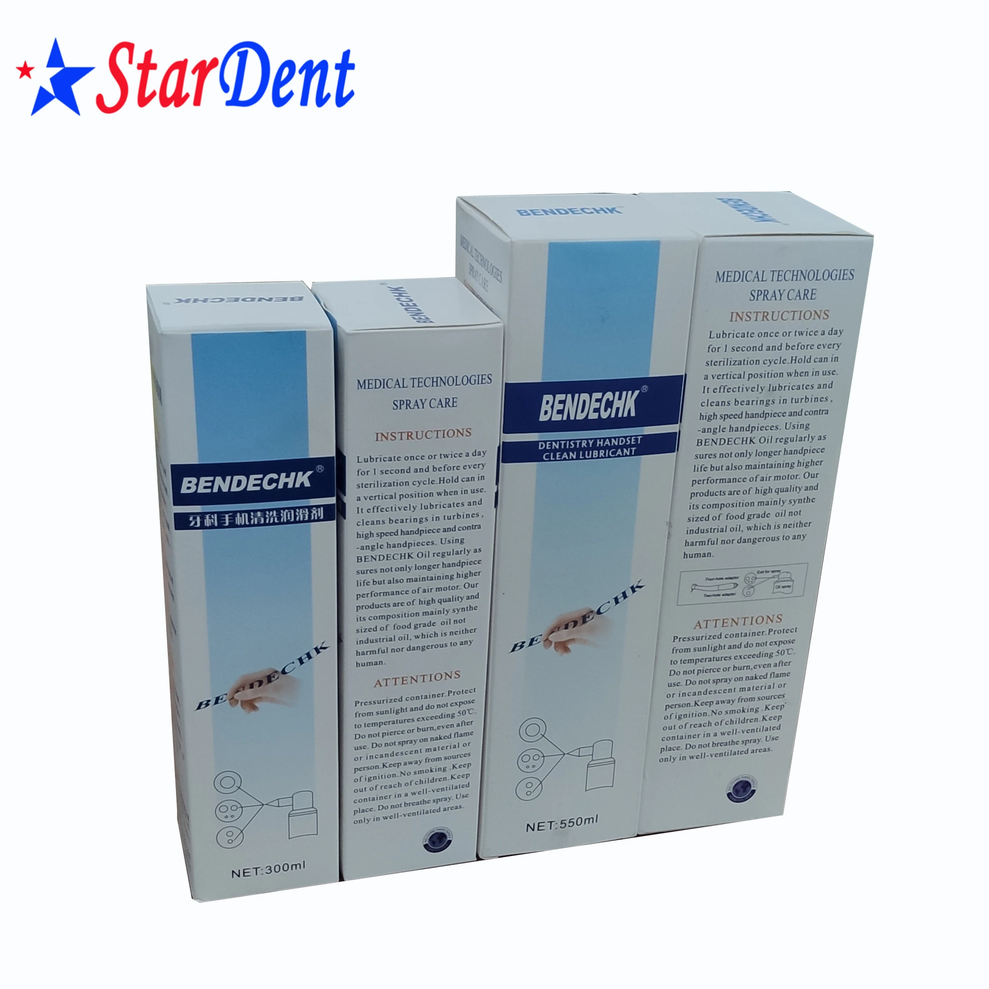 Стоматологический наконечник очищающий смазочный материал для масла, не раздражает кожу вкус зубные спрей 550 мл бутылка