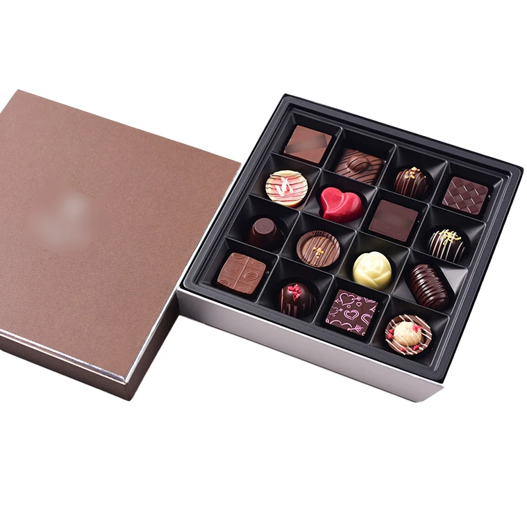 Kexin Eco-friendly Competitive Price Chocolate Packaging Box Gift Food Packaging 6 9 12 16 Pieces Chocolate Packaging Box Gifts