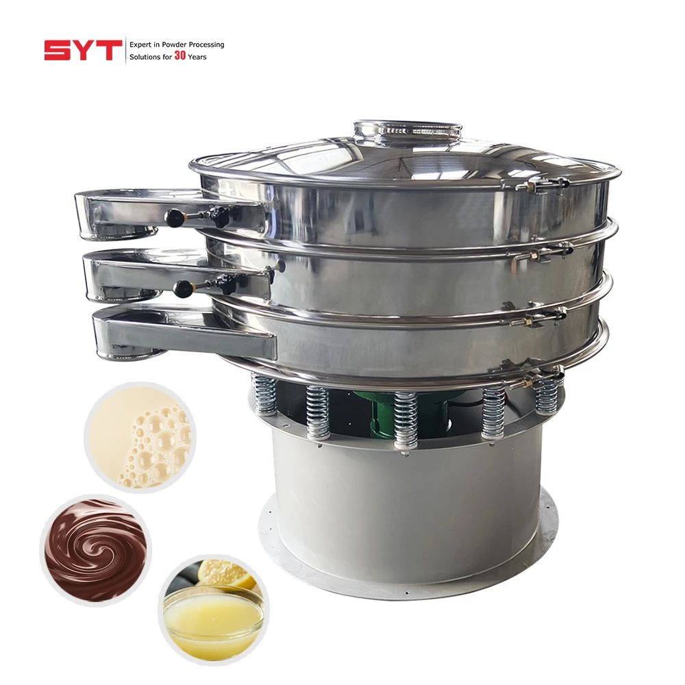 Kaolin Vibrating Screen Black Fly Farming Sieving Machine Sieve Shaking Sifter