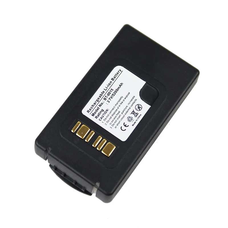 3.7V 5200mAh High Capacity Lithium Ion Replacement Barcode Scanner Battery BT-0015 BT-0016 94ACC0048 for Datalogic Skor X3 X4