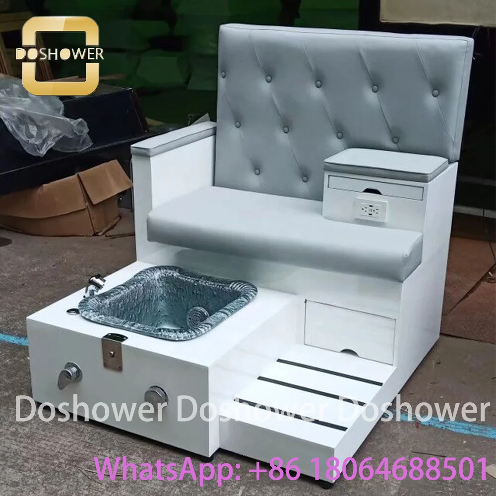 High Quality Pedicure Spa Chair Manufacture Of Spa Pedicure Bench Manicure Salon Furniture For Cream Pedicure Bench Set Supplier