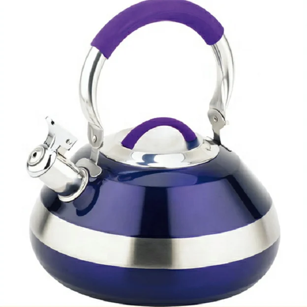 2.8 Liter Stainless Steel Water Whistling Kettle with Bakelite Handle Induction Bottom for Tea Metal Tea Kettle