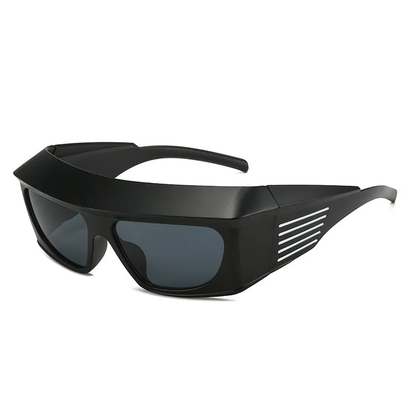 2023 New arrival personality oversized sports sunglasses windproof cycling shades