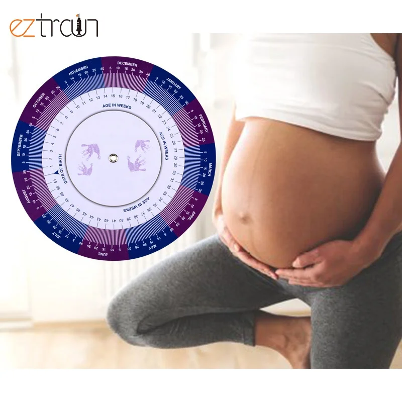 PVC BMI Wheel Pregnancy Due Date Calculator Wheel Ruler