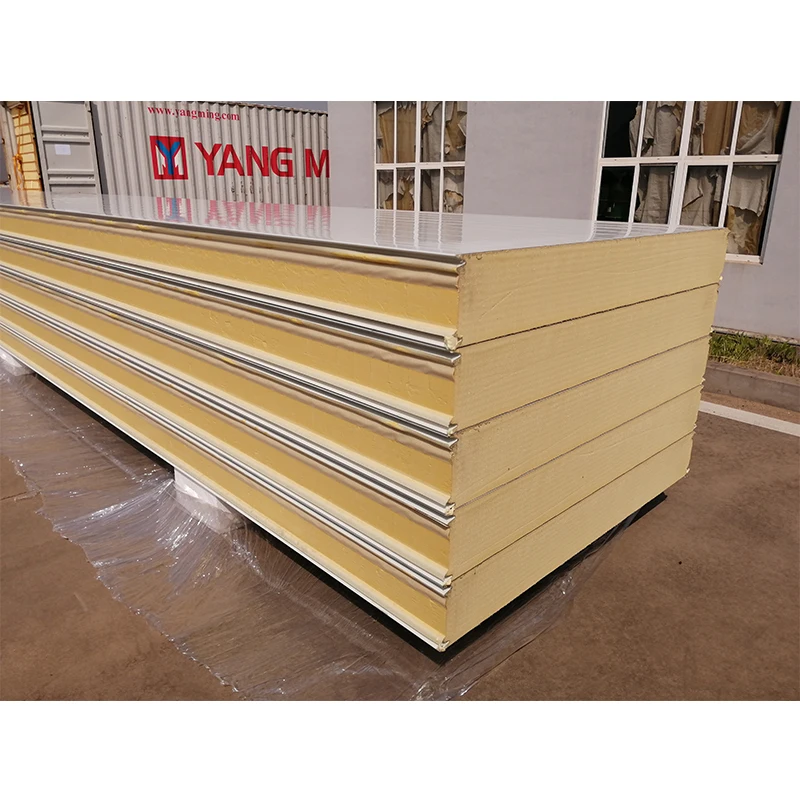 China Factory Price Puf Foam Wall Pir Insulated PU Polyurethane Corrugated Sandwich Roofing Panel