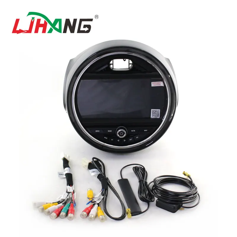 LJHANG touch screen android car radio dvd player for BMW MINI 2014 2015 with gps navigation multimedia stereo system with wifi