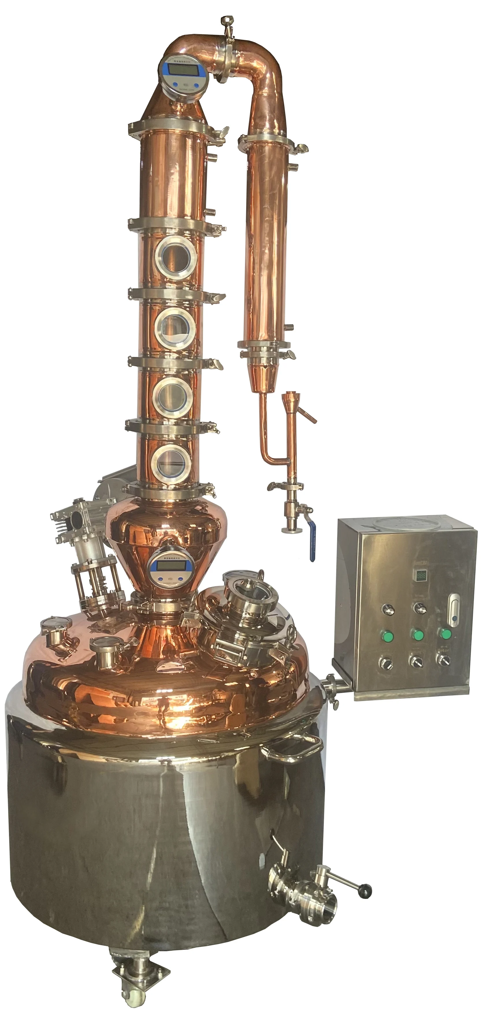 200L Distillery Copper Still Pot  Distillation Equipment