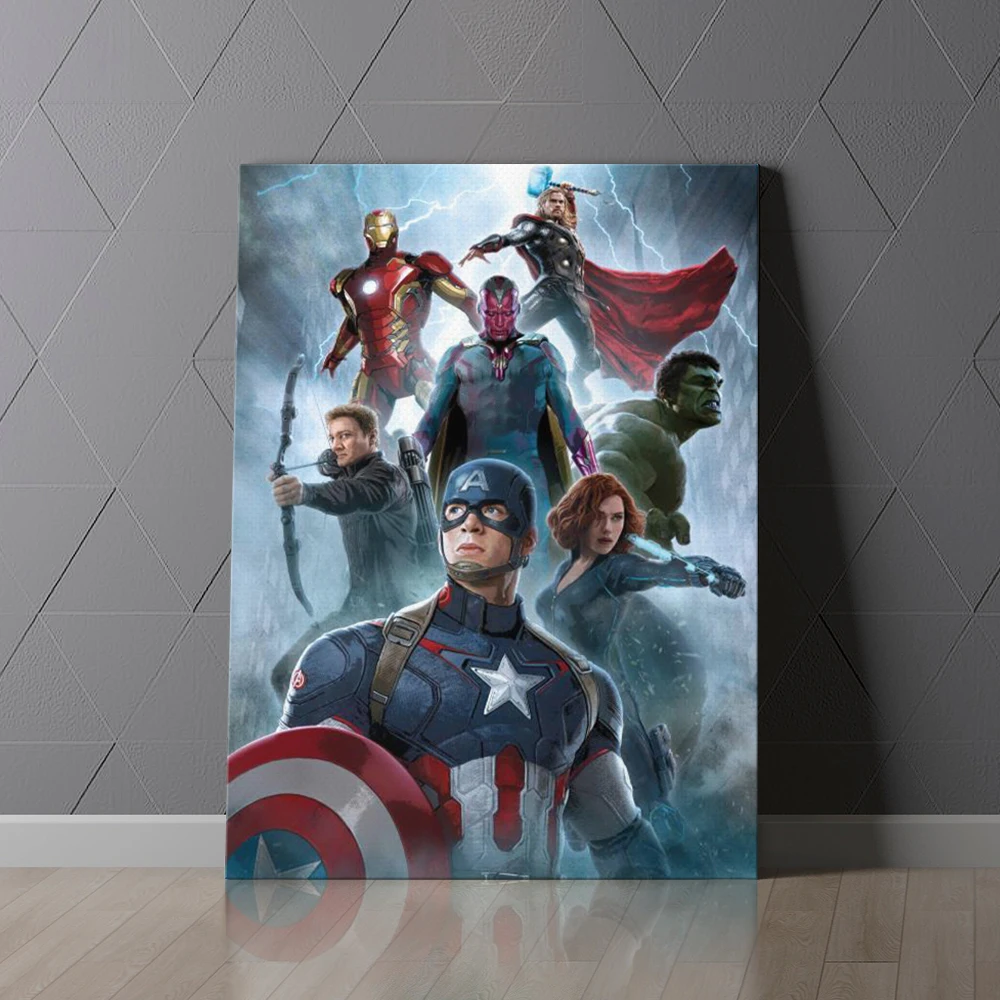 Супергерой Marvel холст HD Печать художественная живопись для декора