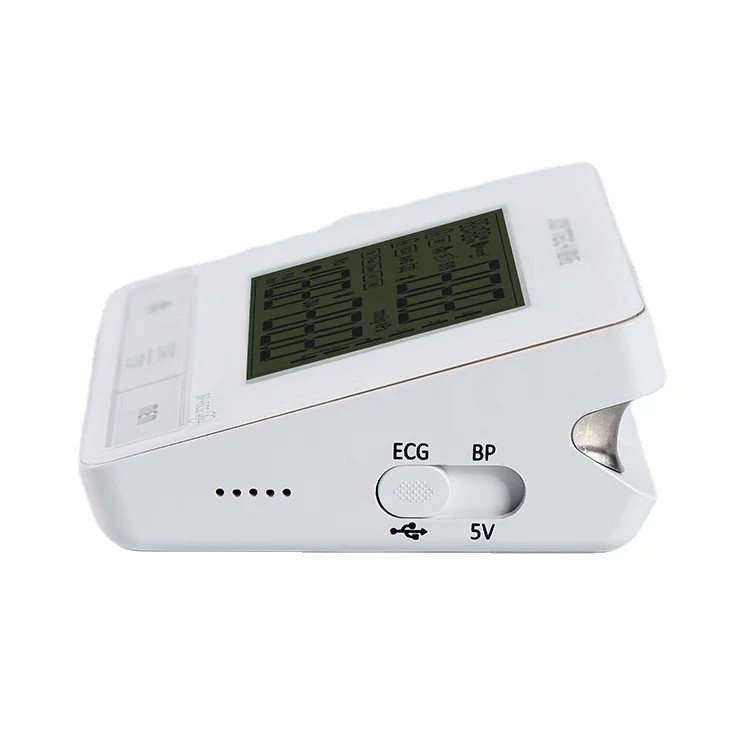 High Quality OEM Bluetooth BP Monitor Talking Digital Blood Pressure Monitor Factory Director Personal ECG Monitor