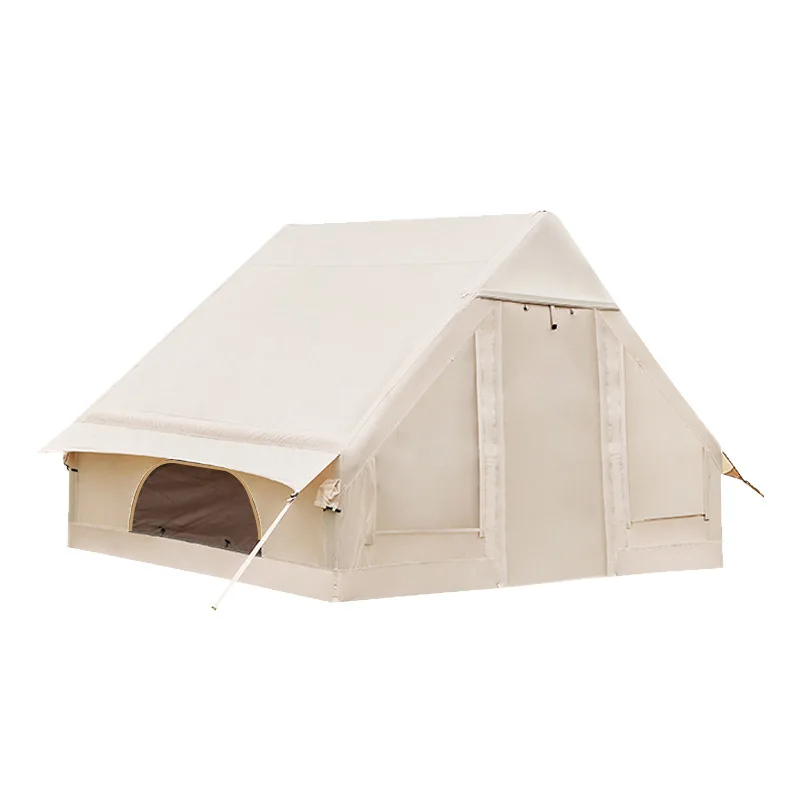 Inflatable Tent Outdoor Family Travel 2-in-1 Windproof, Rainproof, Sunshade Camping Tent