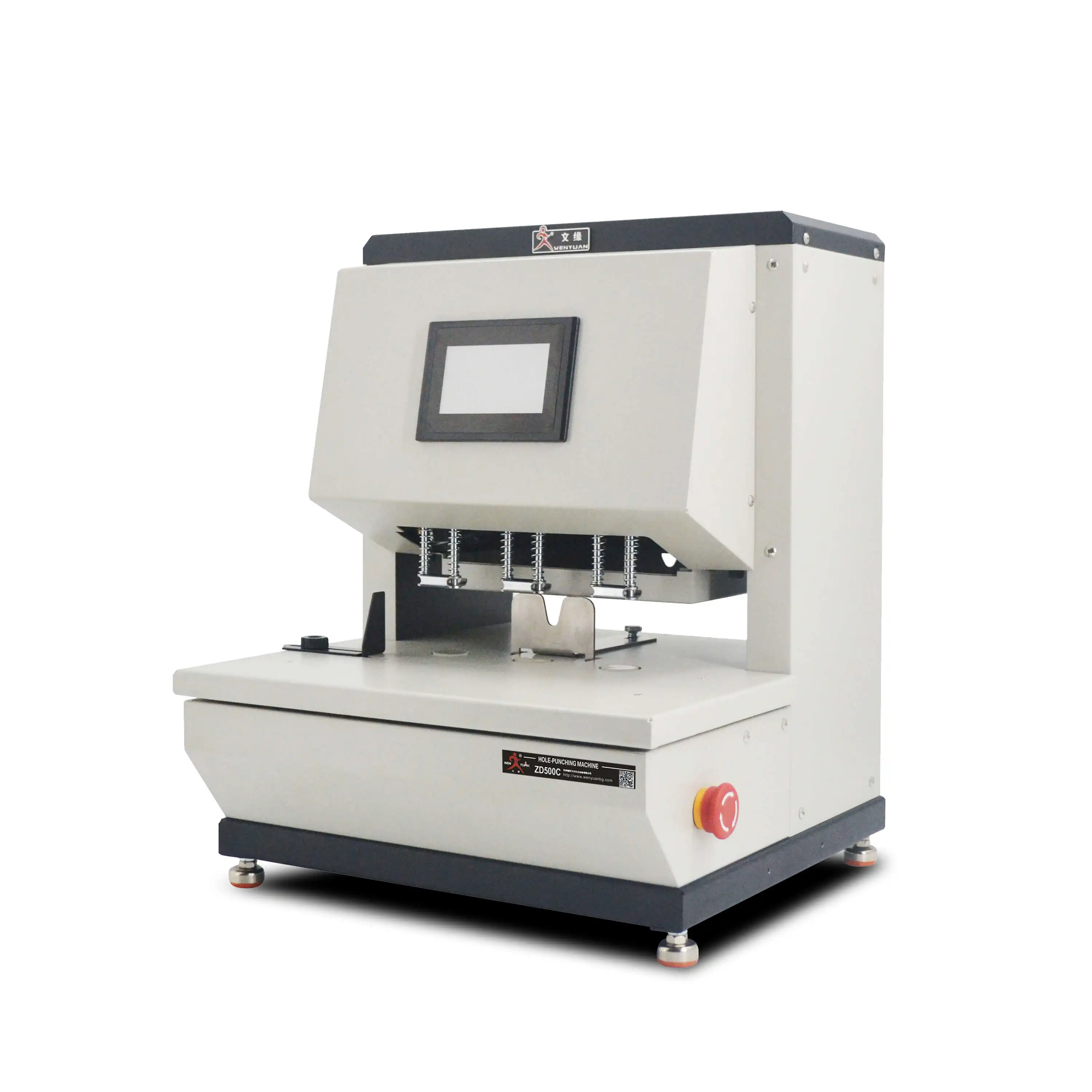 ZD500C автоматический трехшпиндельный станок для сверления бумаги с 3 отверстиями для архивов