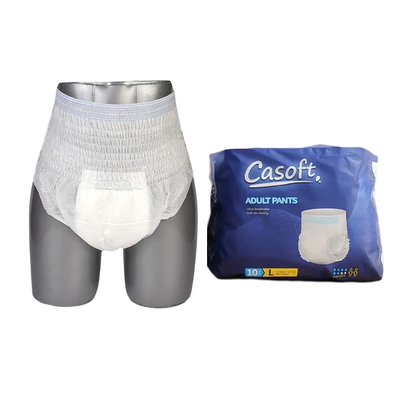 A Factory Wholesale Cheap Disposable Period Pants Safe Women Sanitary Panties Adult Girl Diapers