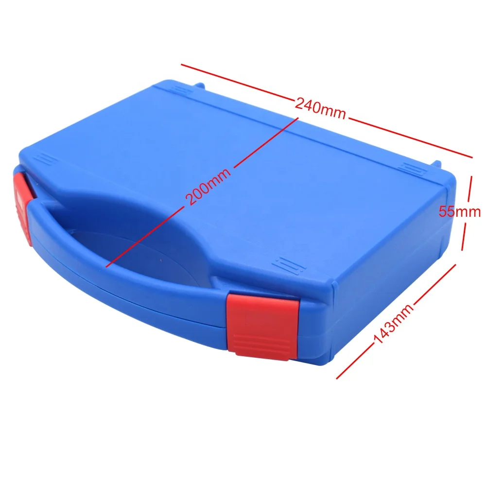 Professional design and manufacturing portable hard plastic tool box for electronic equipment