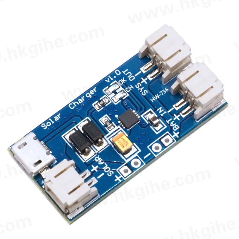 wholesale CN3065 Mini Lithium Charger Board Lipo Battery Charging Module Solar Panel Micro USB for Outdoor Camping Sports