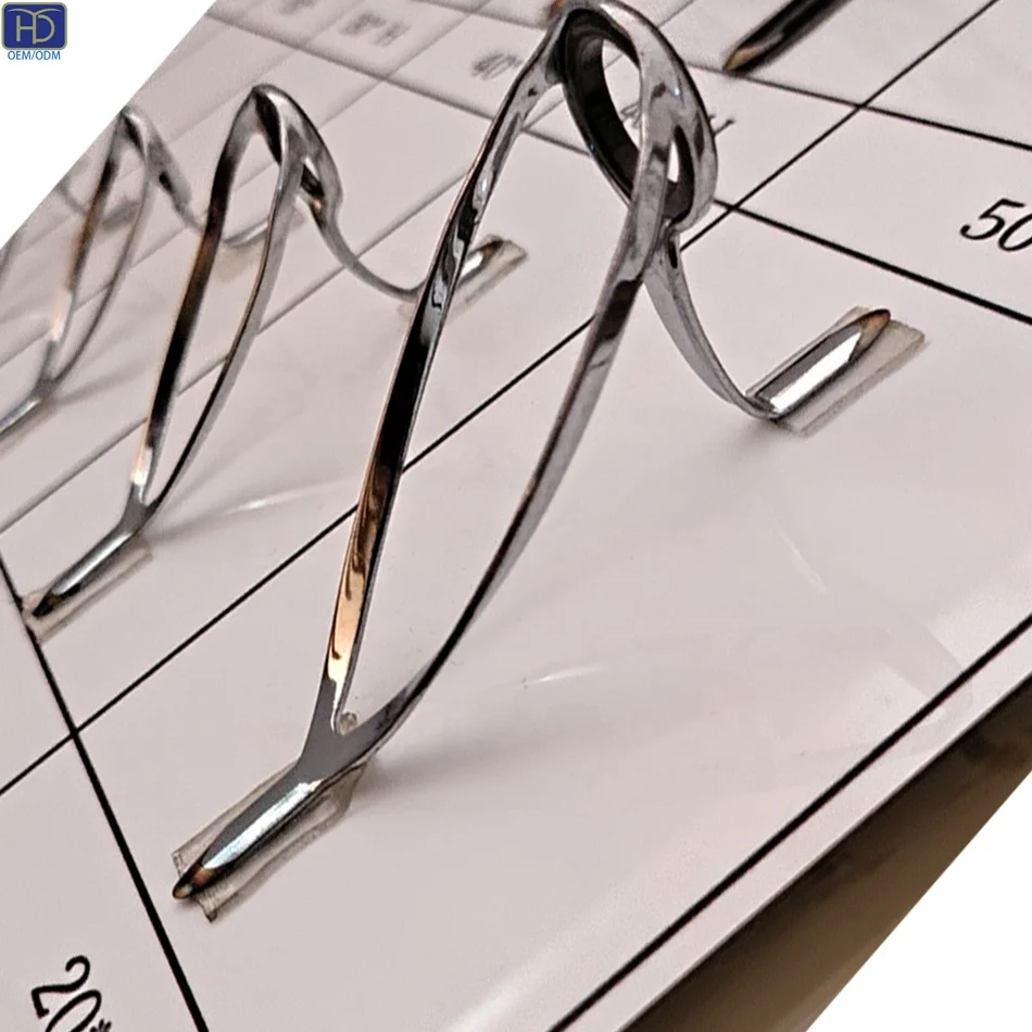 Wondersee OEM/ODM  Factory guide For Fishing Rod Hook Sic Stainless Steel Fishing Guide Ring