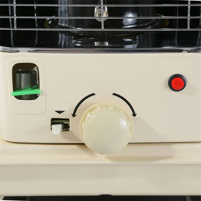 8300 BTU/H Kerosene Stove Heater, Adjustable Flame Outdoor Camping Kerosene Stove Camp Garage Tent Heater