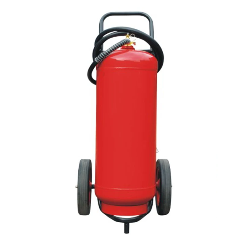 25kg 50kg trolley dcp fire extinguisher wheeled dry powder fire extinguishers