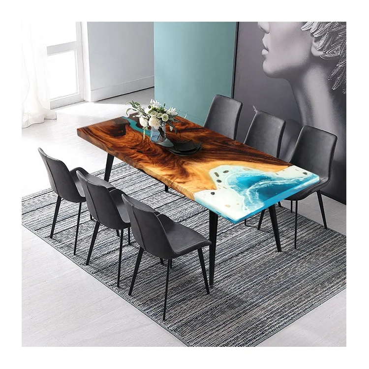 Wholesale Good Transparency Epoxy Resin Adhesive AB Glue epoxy resin table For Making River Table