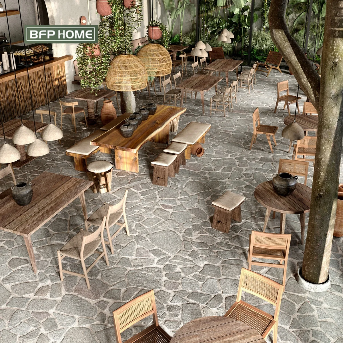 BFP Home One Stop Restaurant Furniture Project  Fit Out Customized Bed Living Room Sofa Set FF&E Project