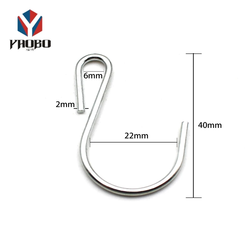 Cheapest Factory Price S Hook Bulk Custom Flat Shape Small S Hook Hanger