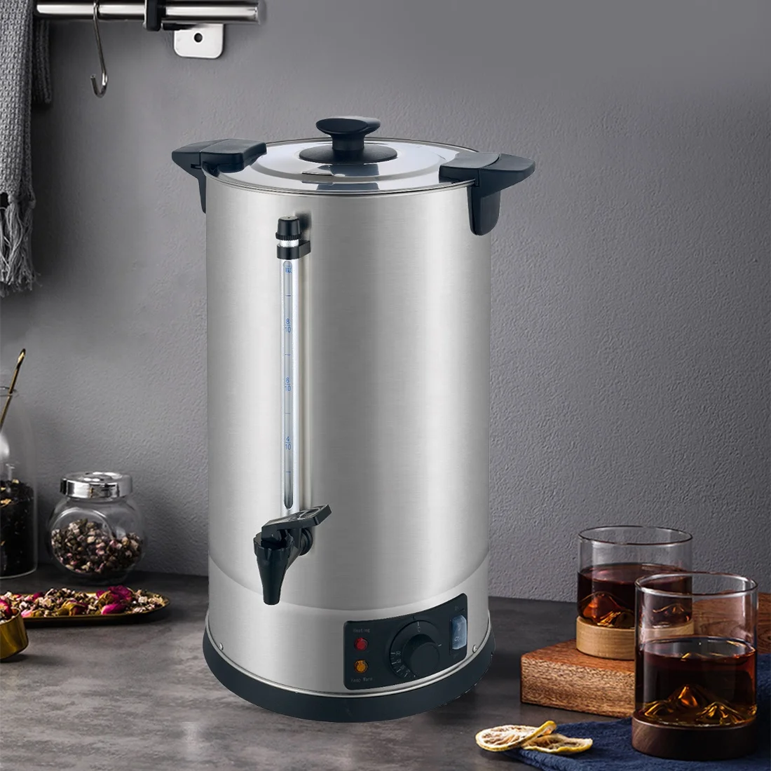 Коммерческий Электрический водонагреватель, производитель питьевого котла для урн с новым дизайном