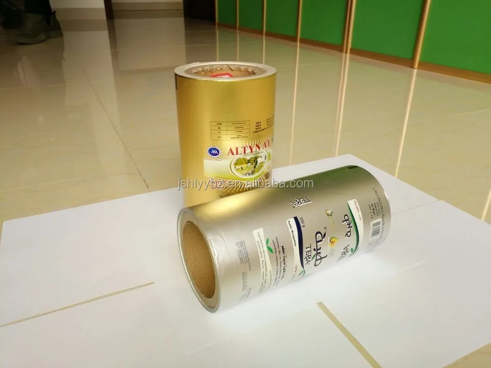 Aluminum foil laminated paper for butter wrapping printed chocolate foil wrappers paper aluminum foil