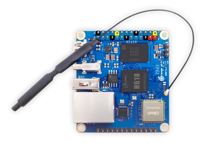 Orange Pi Zero 3 4GB RAM Allwinner H618 64-Bit WiFi 5 + BT5.0 LPDDR4 16MB SPI Flash Gigabit Ethernet Android 12 TV Ubuntu 22 OS