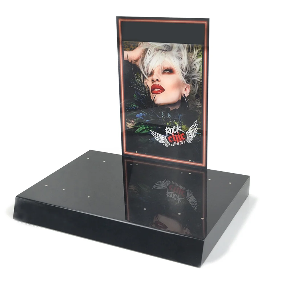 High quality custom cosmetics display showcase retail store plastic display cosmetics lipstick acrylic cosmetic display rack