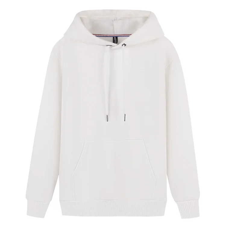 
Pure Color Mens Clothing Hoodie Oversize Lined Thick Hoodie 