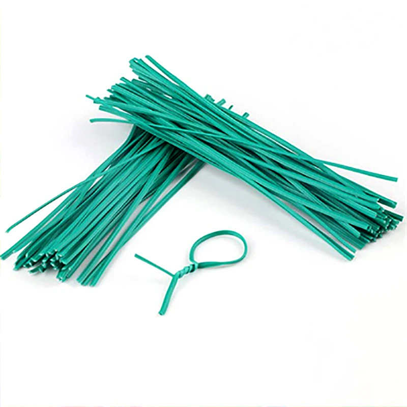 Garden wood and plant pile Green bamboo stick Firm flower and plant support pile